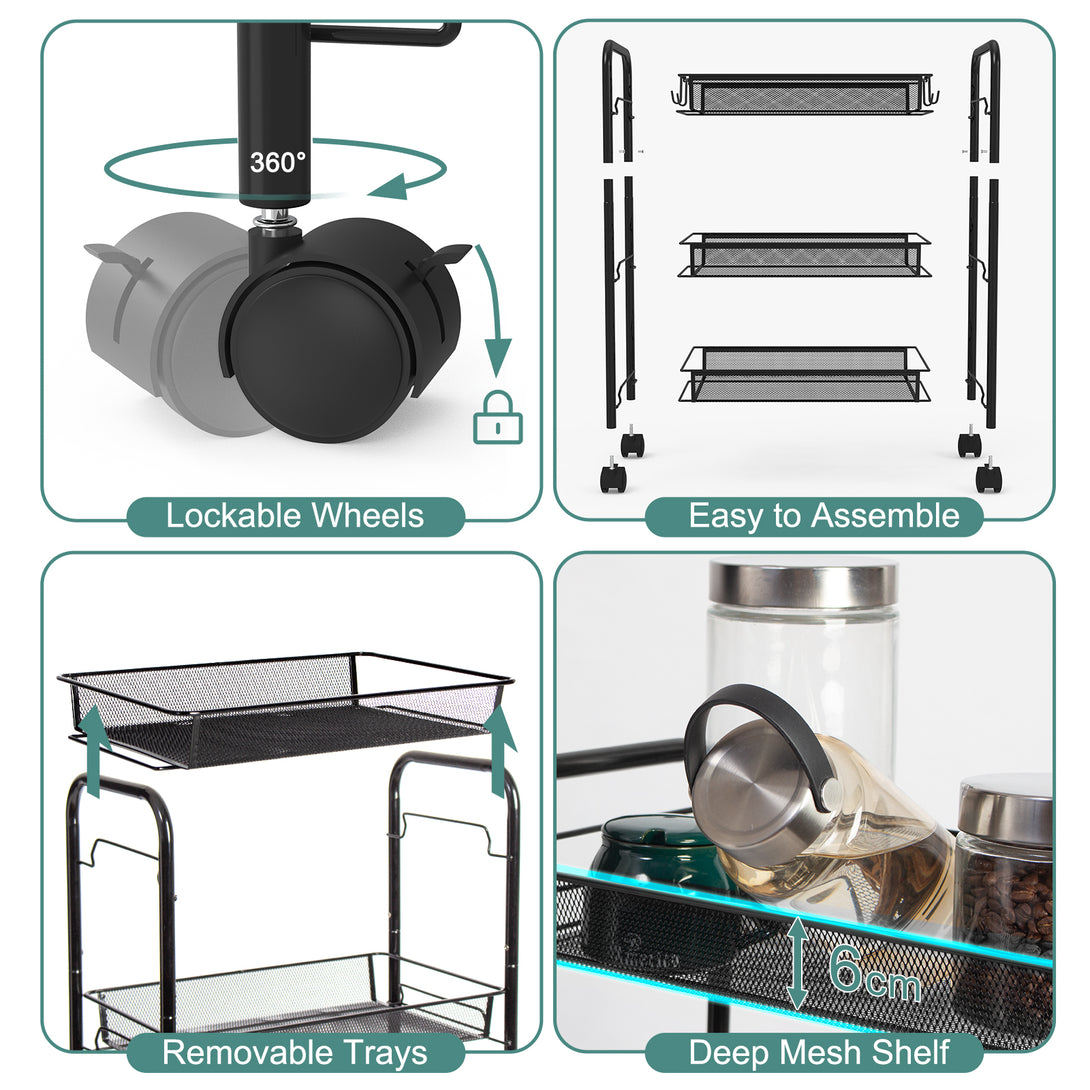 Carrinho de 4 Níveis