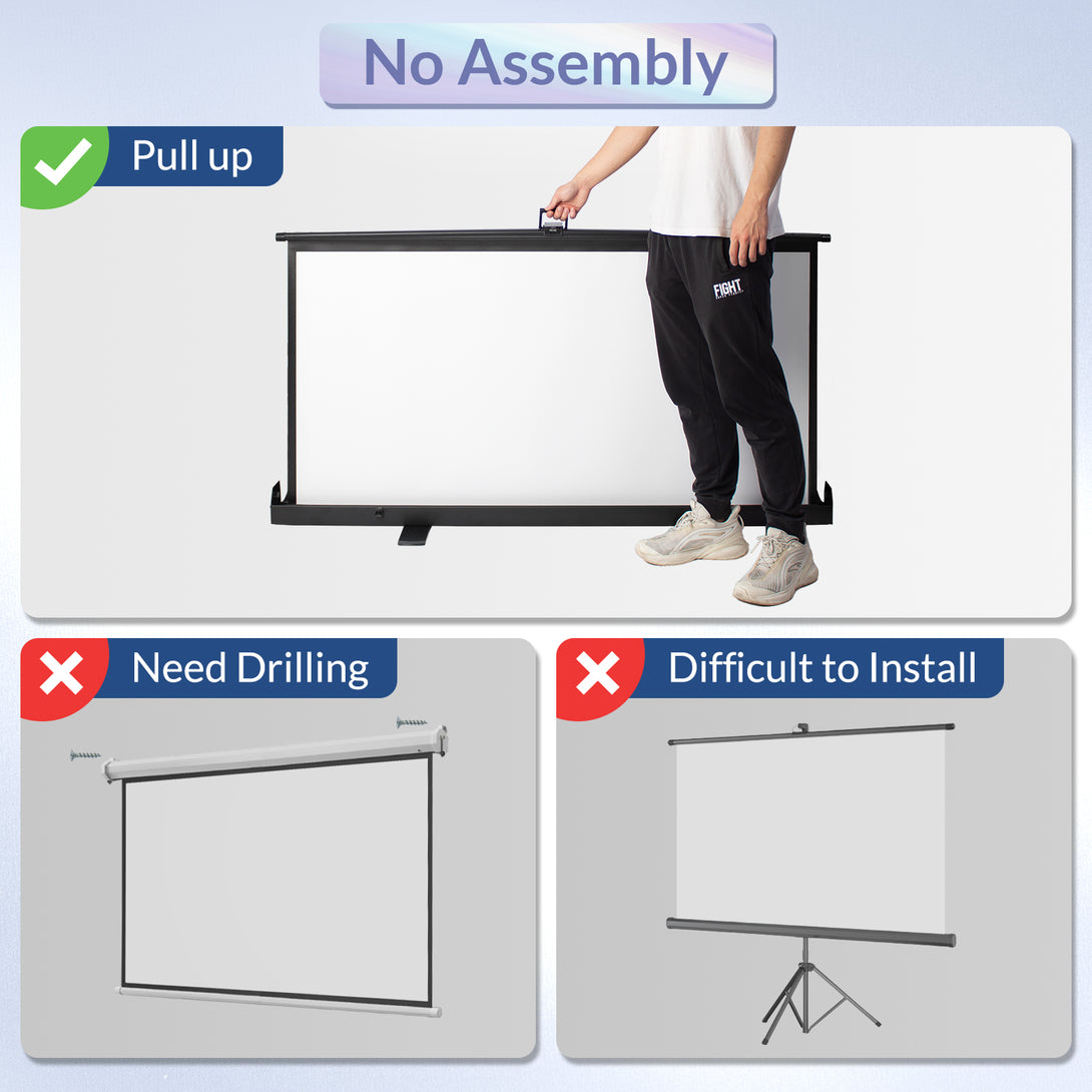 Todeco-72-inch-Portable-Projection-Screen-Floor-standing-Projection-Screen-146-x-109-cm-4-3-Full-HD-3D