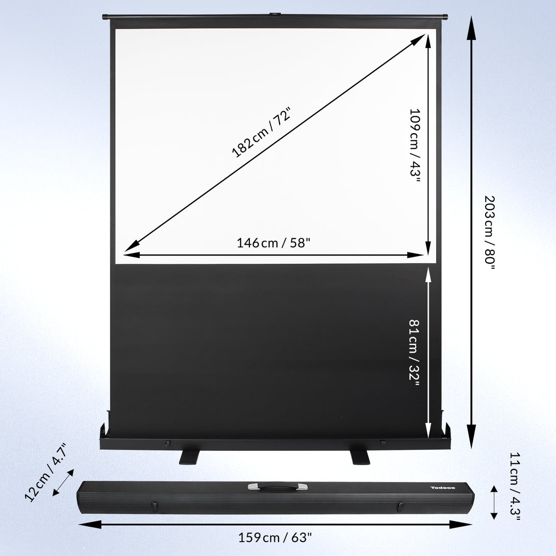 Todeco-72-inch-Portable-Projection-Screen-Floor-standing-Projection-Screen-146-x-109-cm-4-3-Full-HD-3D