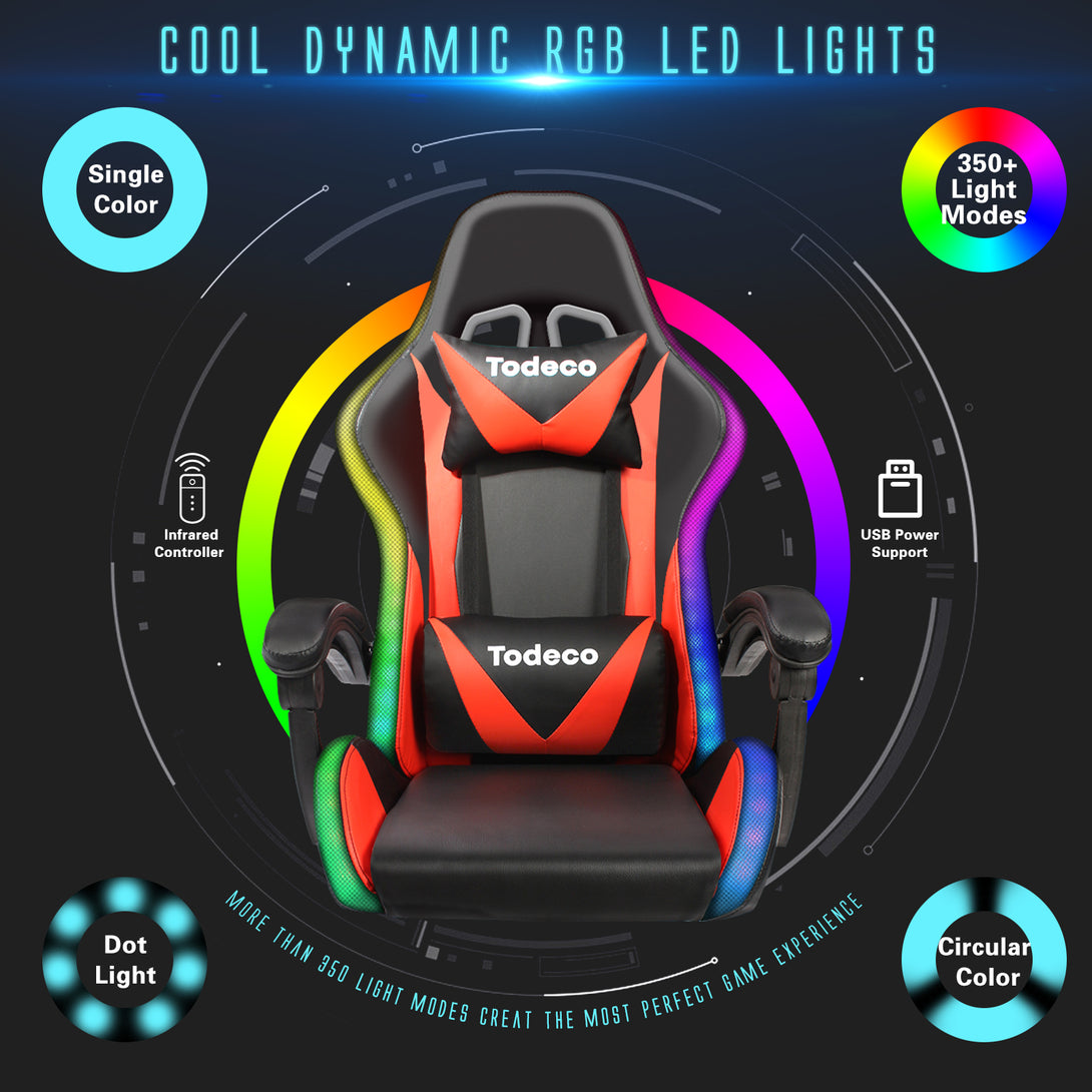 Cadeira Gamer LED