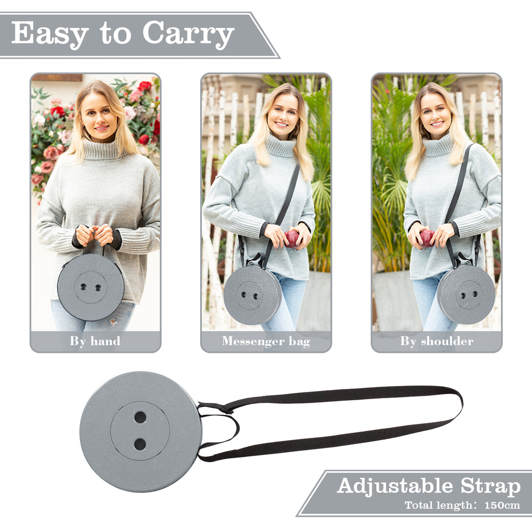 Banquinho Telescópico Portátil