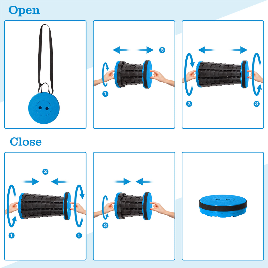Banquinho Telescópico Portátil