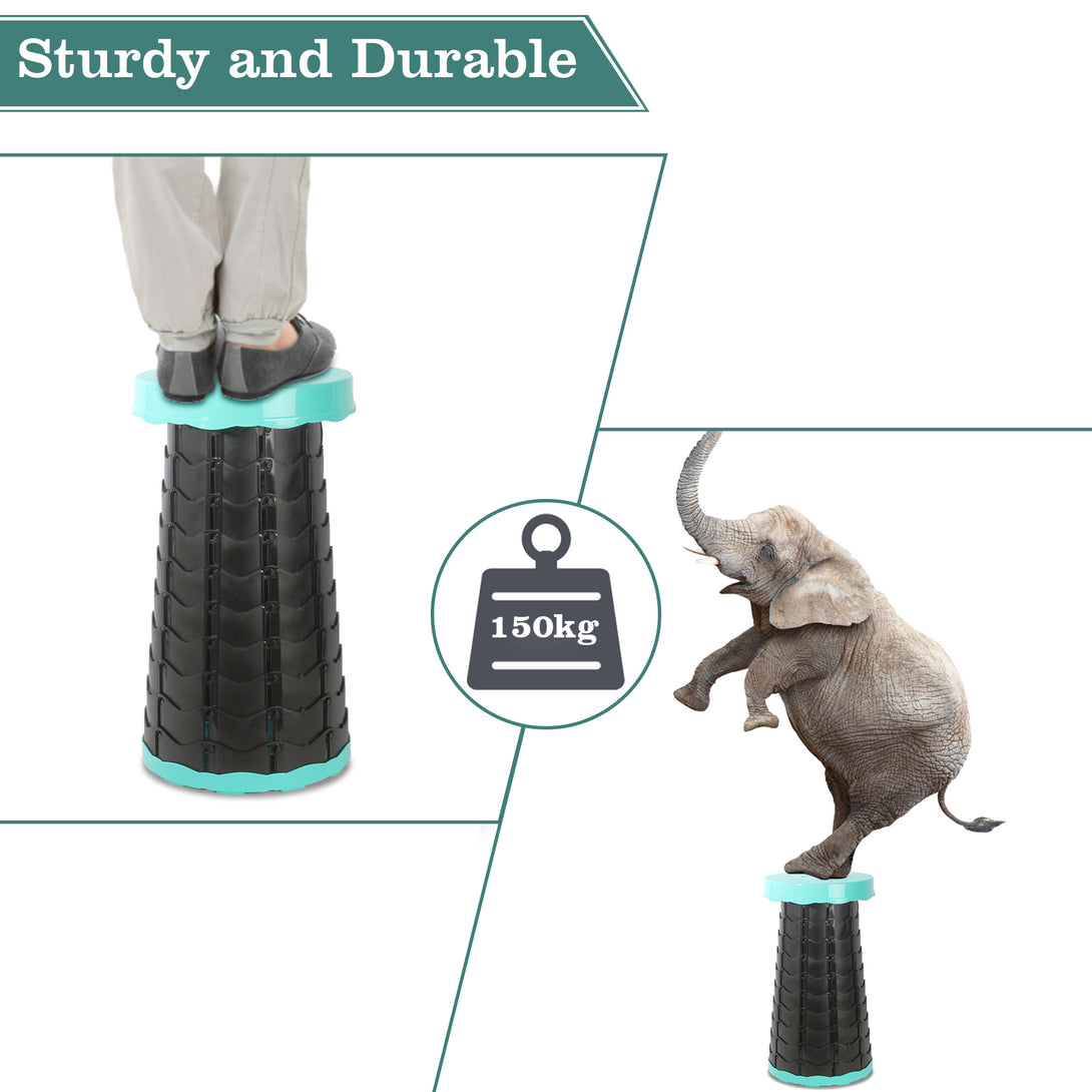 Banquinho Telescópico Portátil