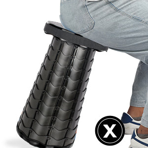 Banquinho Telescópico Portátil