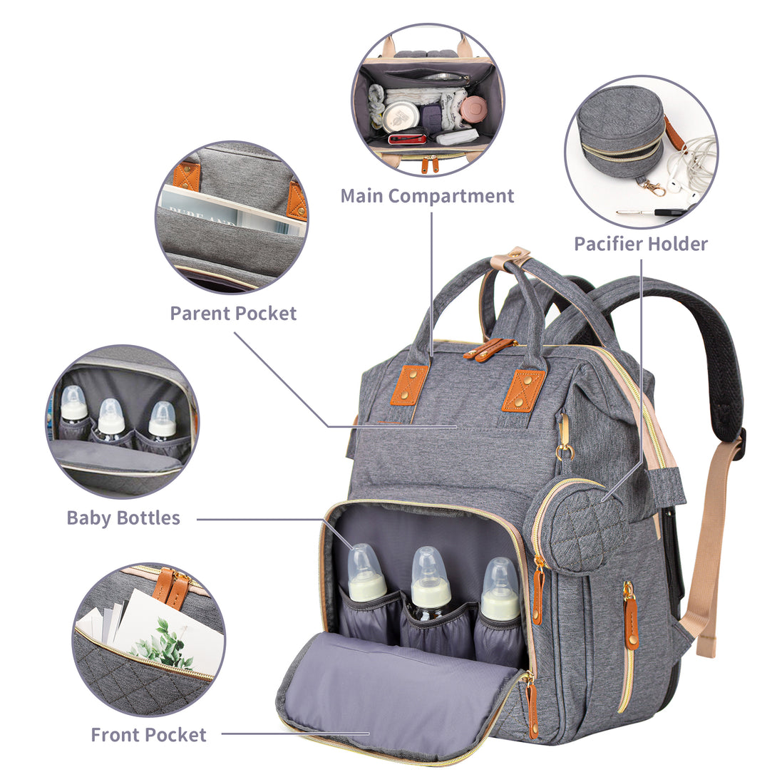 Waterproof Multifunction Diaper Bag