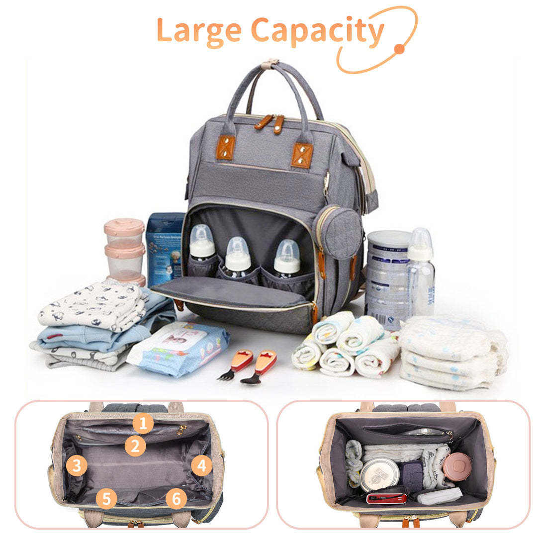 Waterproof Multifunction Diaper Bag