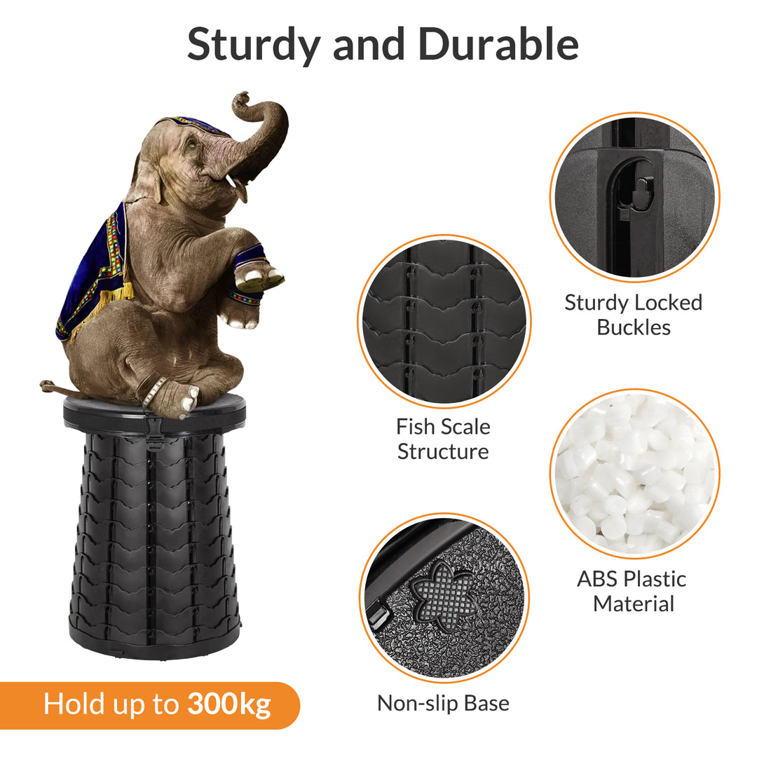 Leogreen-Portable-Camping-Toilet-Portable-Foldable-Lightweight-Hygiene-Hiking-Toilet-Toliet-for-Men-and-Women-for-Camping-Hiking-Excursions-Black