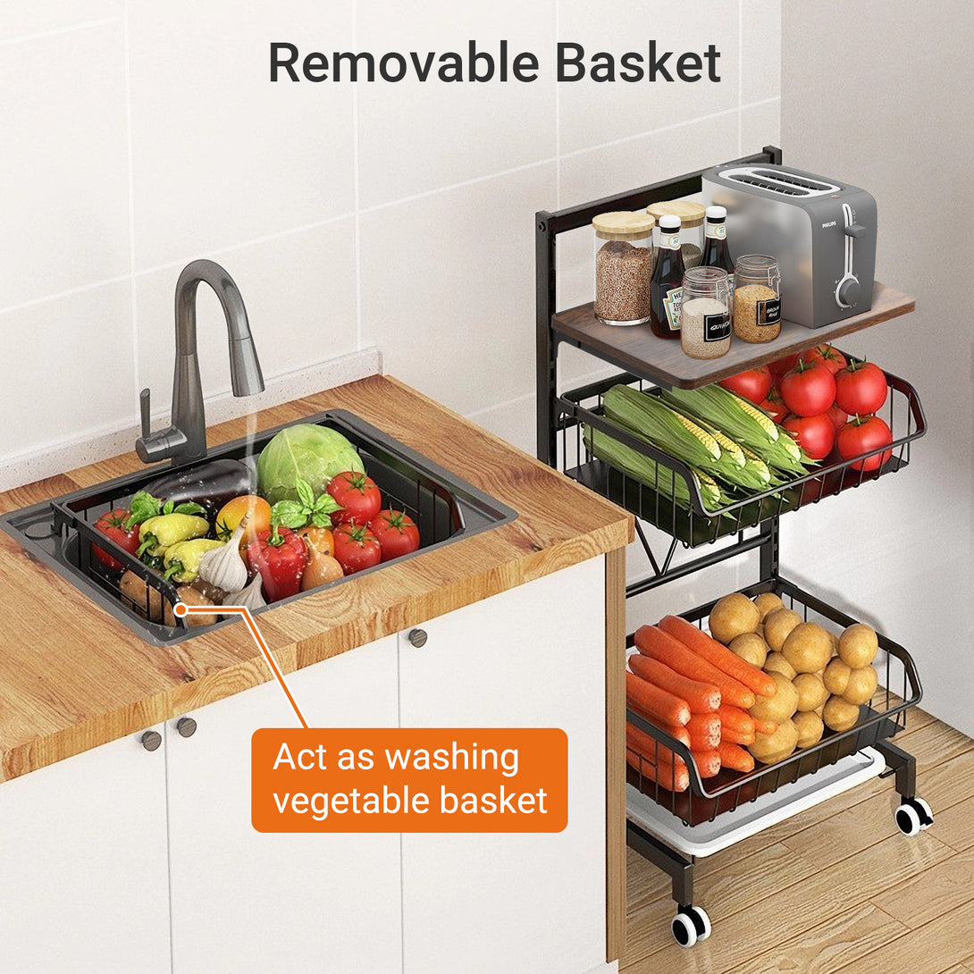 Todeco-Fruit-and-Vegetable-Basket-with-Wheels-Vegetable-Rack-for-Kitchen-4-Tiers-with-Board-Storage-Cart-with-Locking-Casters-and-Tray-for-Kitchen-Fruits-Vegetables-Fruit-and-Vegetable-Basket-4-Tiers-with-Board