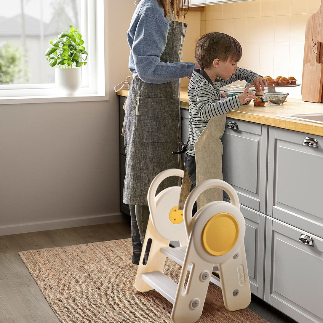 Leogreen-Step-Stool-for-Children-Foldable-Step-Stool-3-Steps-for-Baby-with-Handles-Secure-and-Height-Adjustable-Step-Stools-for-Baby-Room-Stable-Non-Slip-Booster-Seat