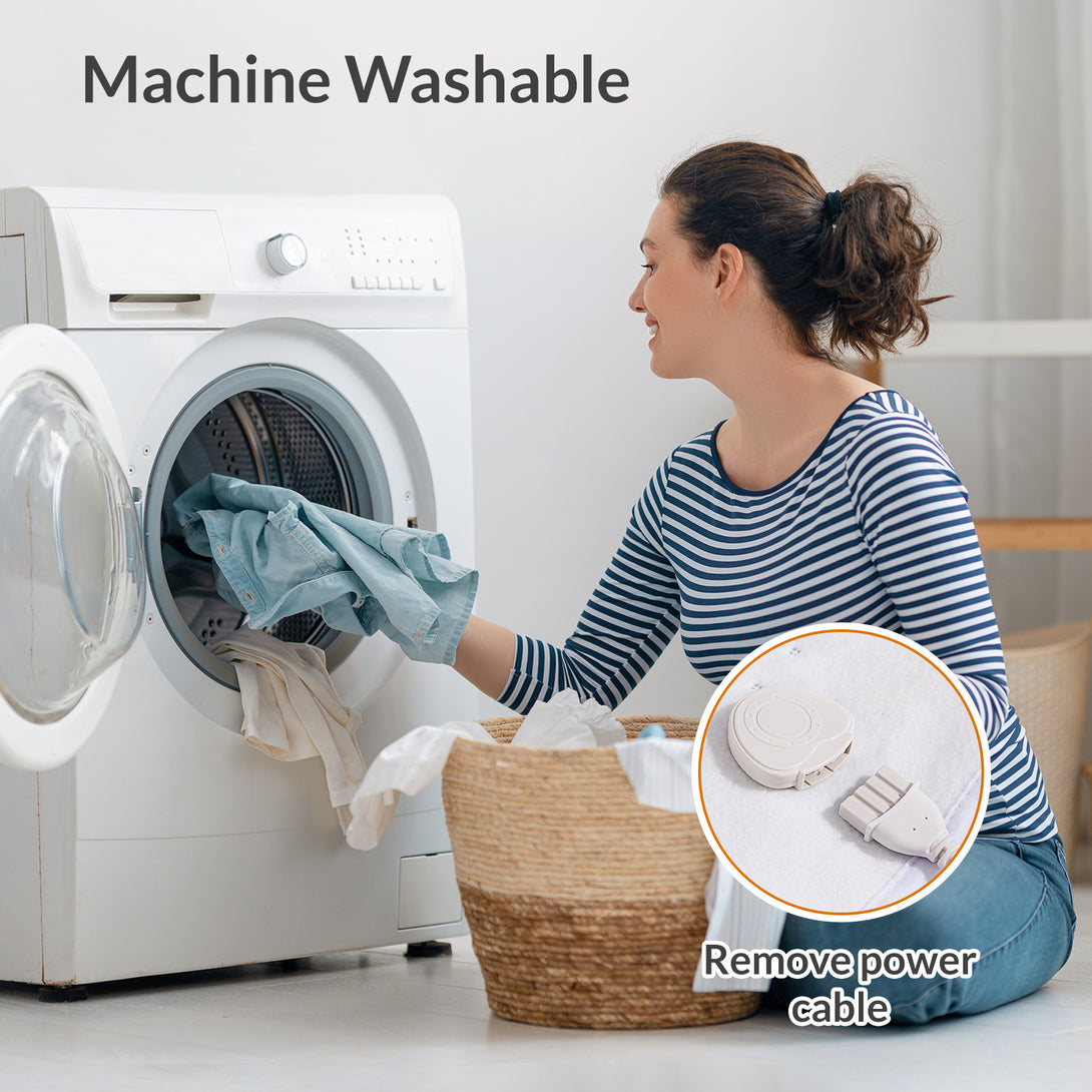 Heated-Mattress-Topper-Double-XXL-Mattress-Warmer-for-2-People-2-Control-Elements-with-3-Temperature-Levels-Safety-System-Washable-160-x-140-cm-Heated-Mattress-Topper-160-x-140-cm