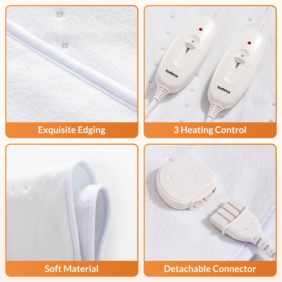 Heated-Mattress-Topper-Double-XXL-Mattress-Warmer-for-2-People-2-Control-Elements-with-3-Temperature-Levels-Safety-System-Washable-160-x-140-cm-Heated-Mattress-Topper-160-x-140-cm