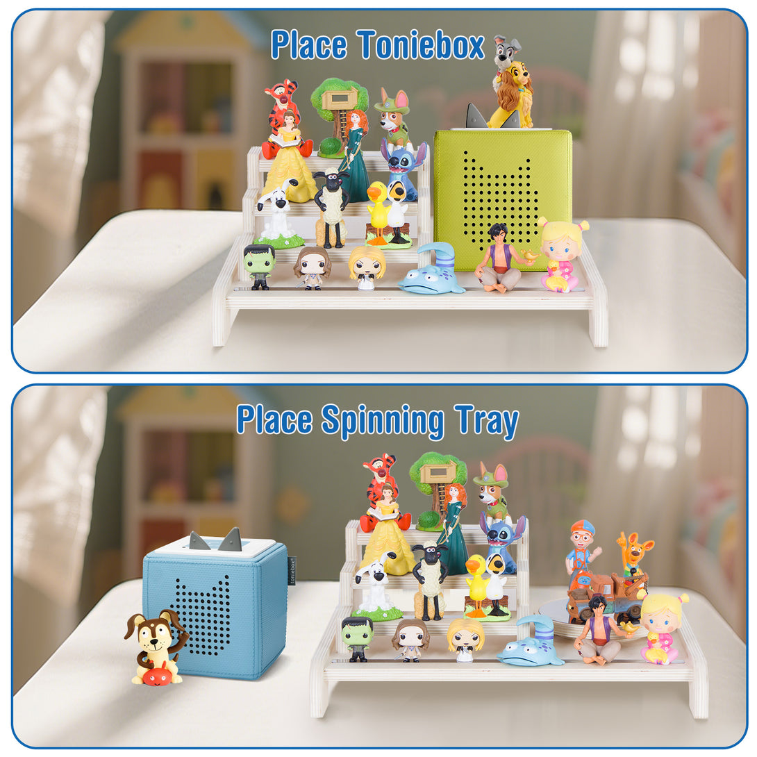 Magnetisches Regal für Tonie Box und Tonies