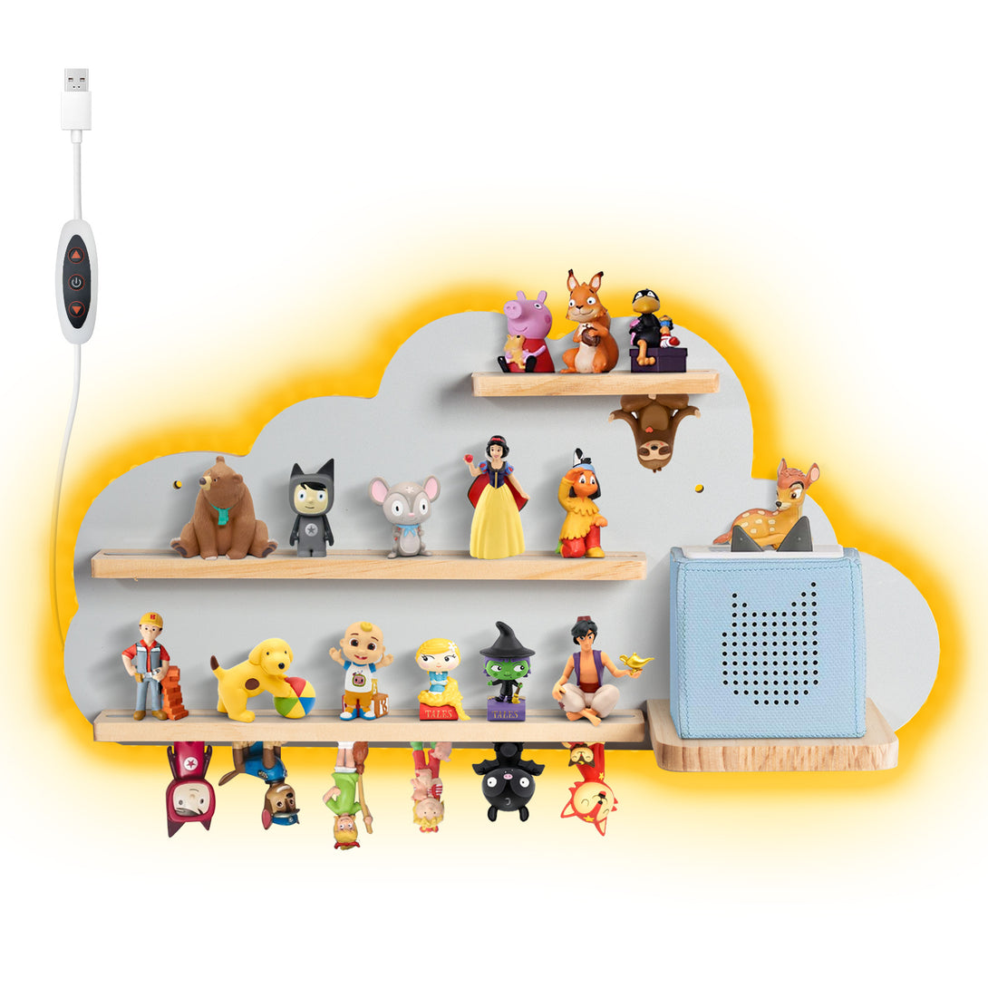 Magnetisches Regal für Tonie Box und Tonies