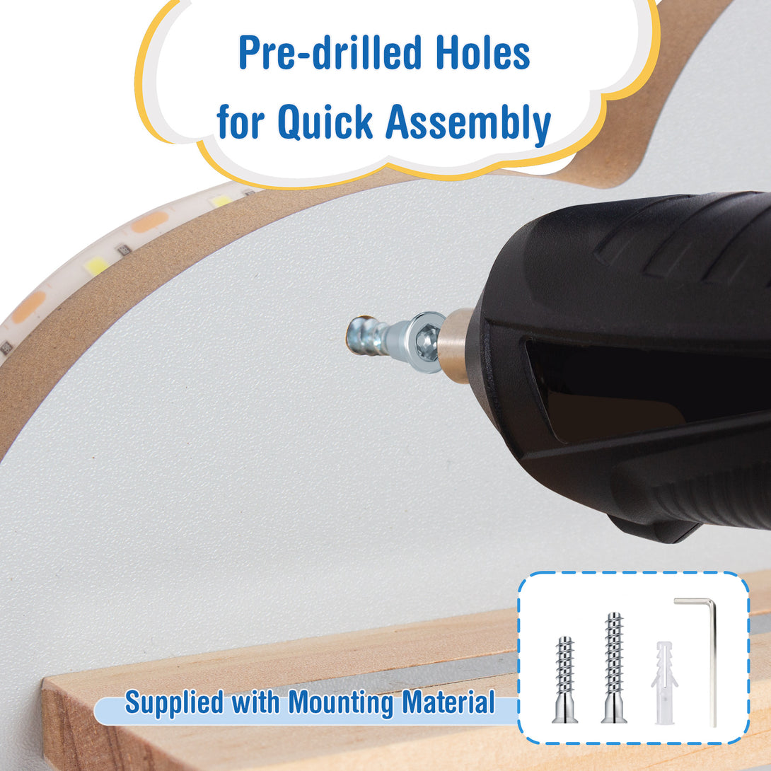 Magnetisches Regal für Tonie Box und Tonies