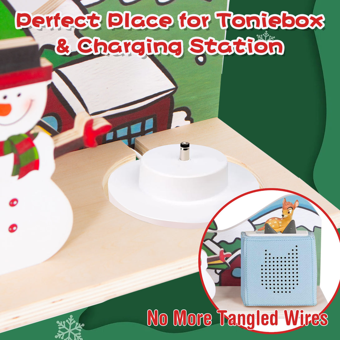 Magnetisches Regal für Tonie Box und Tonies