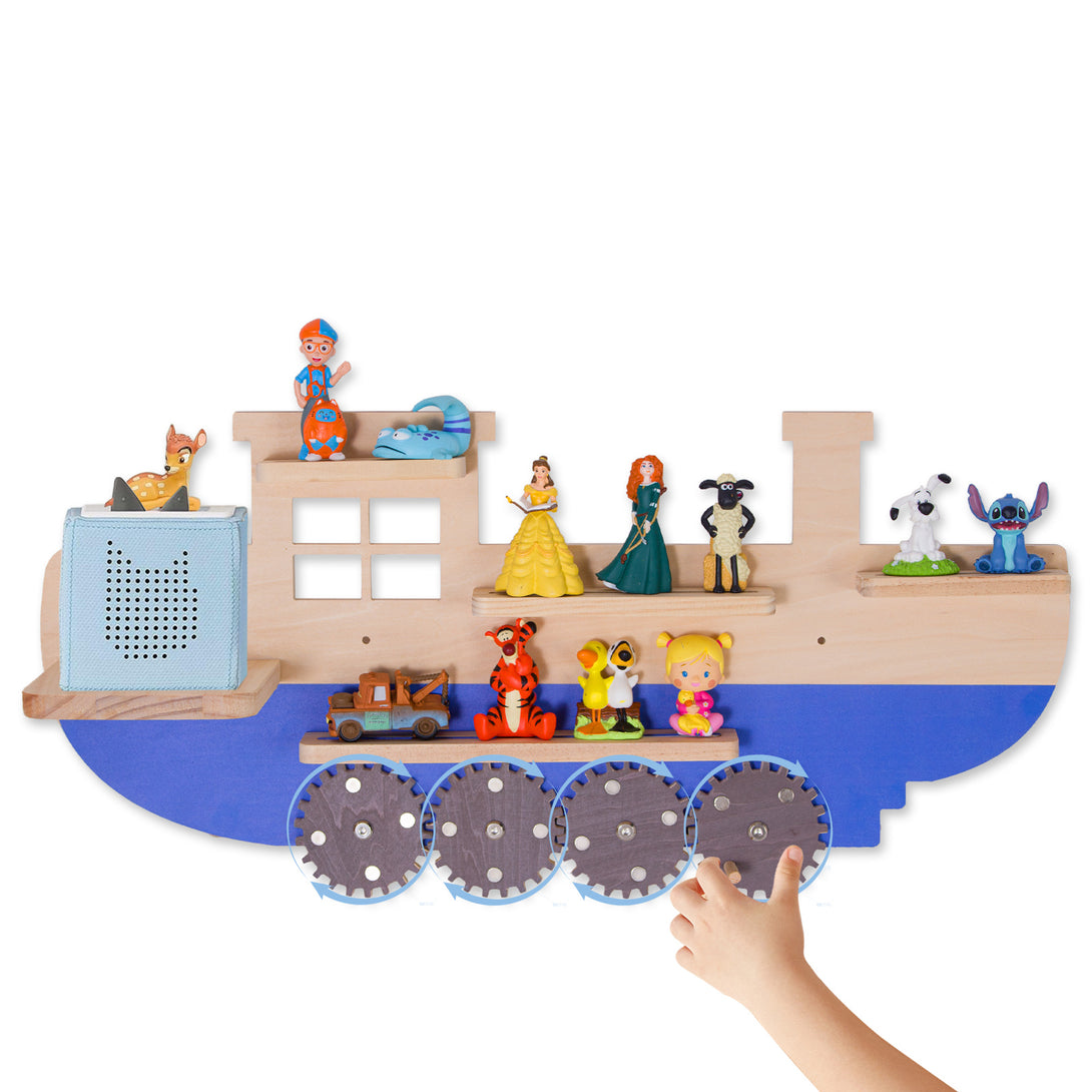 Magnetisches Regal für Tonie Box und Tonies