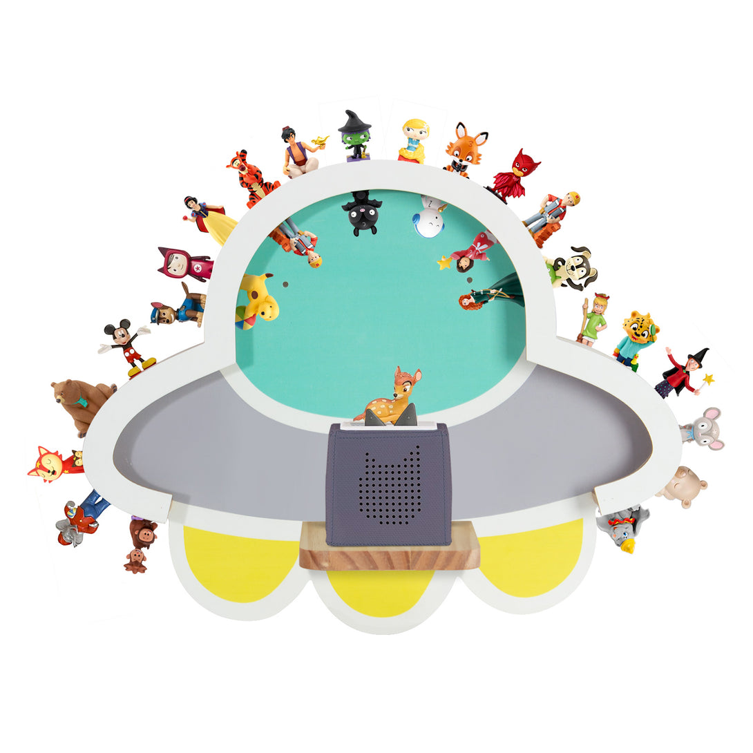 Magnetisches Regal für Tonie Box und Tonies