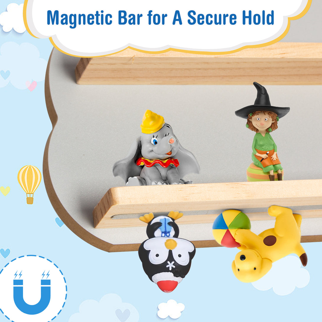 Magnetisches Regal für Tonie Box und Tonies