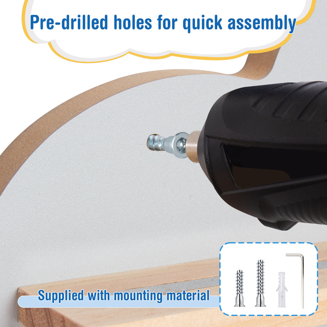 Magnetisches Regal für Tonie Box und Tonies