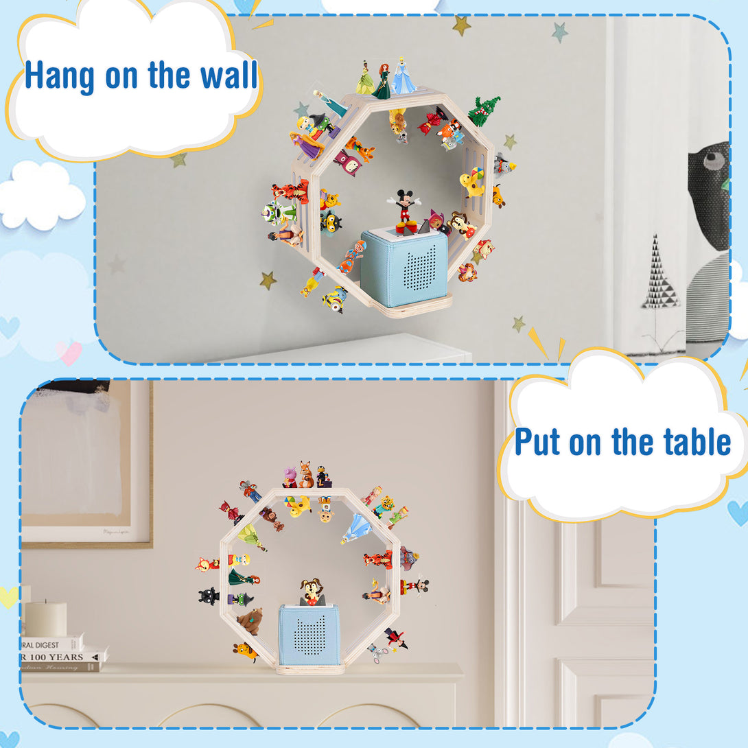 Magnetisches Regal für Tonie Box und Tonies