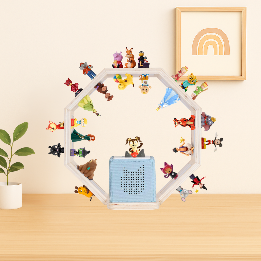 Magnetisches Regal für Tonie Box und Tonies
