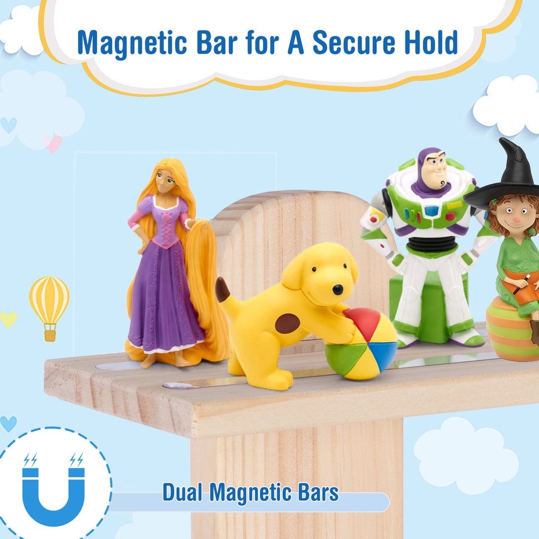 Magnetisches Regal für Tonie Box und Tonies