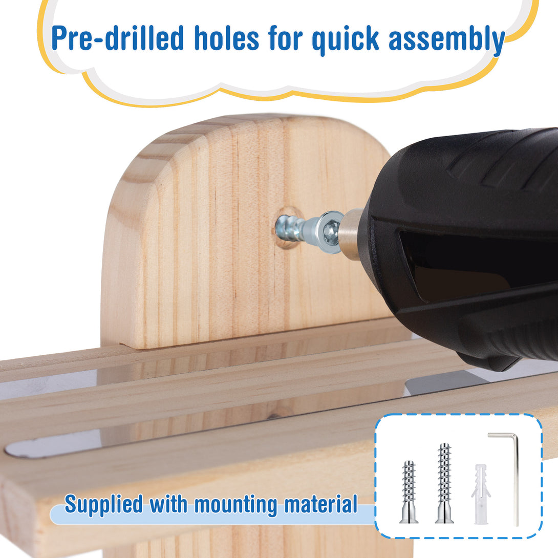 Magnetisches Regal für Tonie Box und Tonies