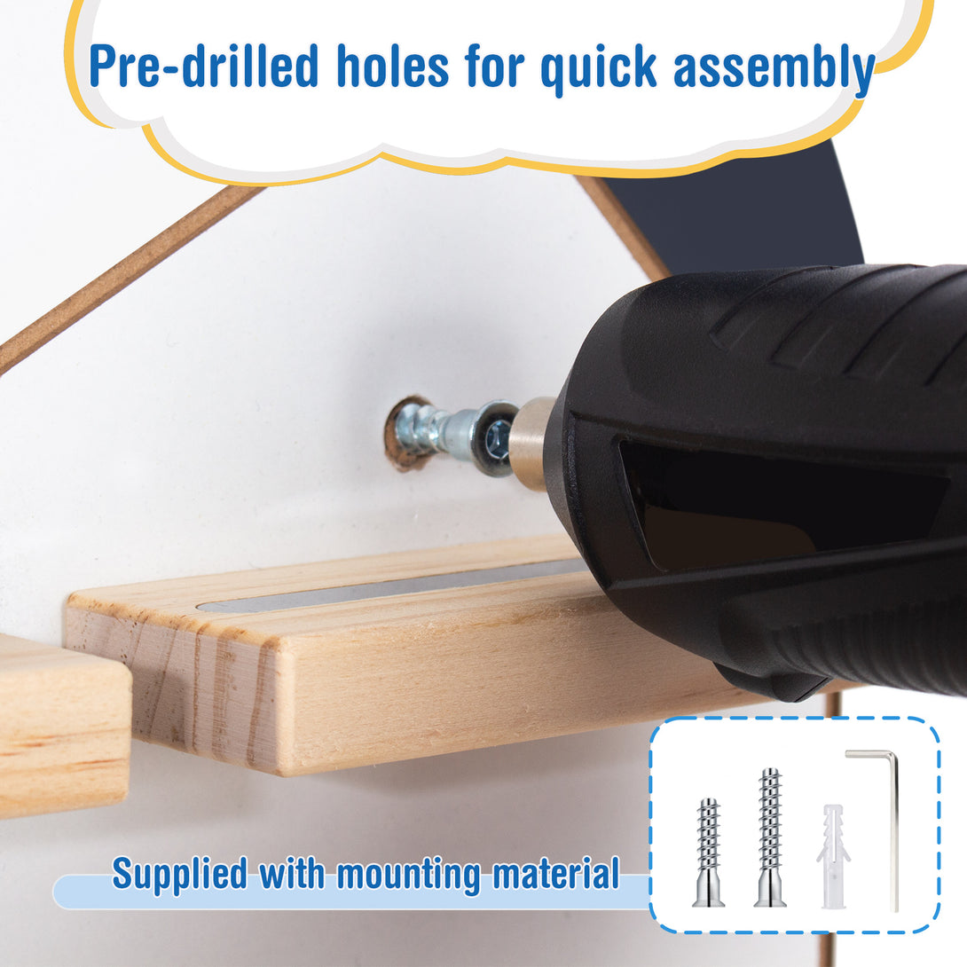 Magnetisches Regal für Tonie Box und Tonies