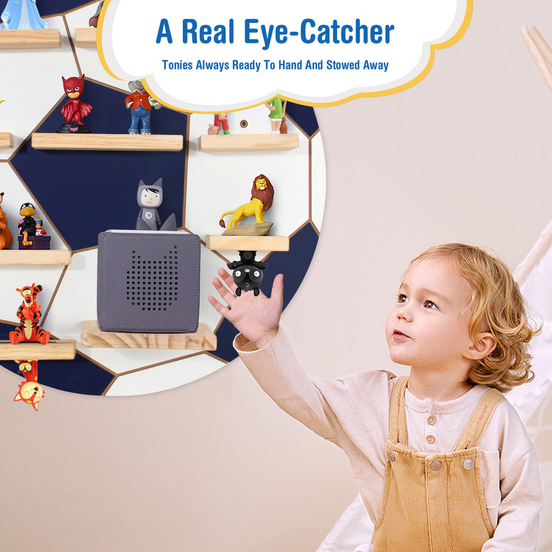 Magnetisches Regal für Tonie Box und Tonies