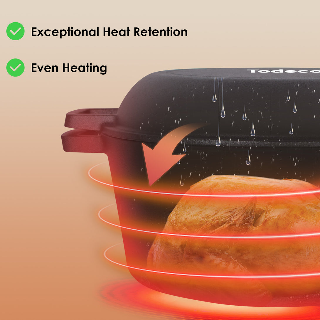 2-in-1-Cast-Iron-Pot-with-Pan-Lid-5L-Dual-Function-Cast-Iron-Saucepan-Frying-Pan-Pre-Seasoned-Dutch-Oven-with-Recipe-for-Cooking-Camping-BBQ-Roasting-or-Braising-2-in-1-Cast-Iron-Pot-with-Pan-Lid