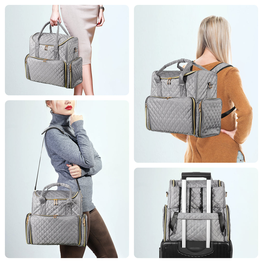 Nail-Polish-Storage-Bag-Gray-Makeup-Bag-with-2-Removable-Nail-Polish-Organizers-Holds-80-Bottles-and-a-Nail-Lamp-Gray