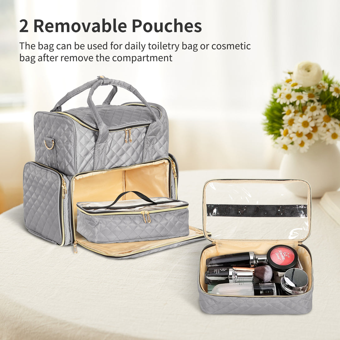Nail-Polish-Storage-Bag-Gray-Makeup-Bag-with-2-Removable-Nail-Polish-Organizers-Holds-80-Bottles-and-a-Nail-Lamp-Gray