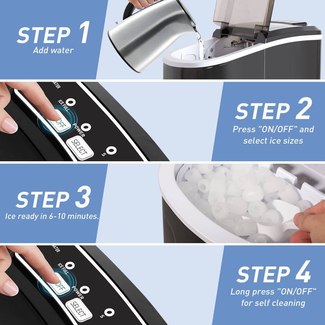 Ice-Maker-for-Home-2-2L-Capacity-2-Ice-Cube-Sizes-12kg-in-24h-9-Ice-Cubes-in-6-10-Minutes-Self-Cleaning-Ice-Maker-Large-Transparent-Lid-Ice-Maker-for-Home-Capacity-2-2L