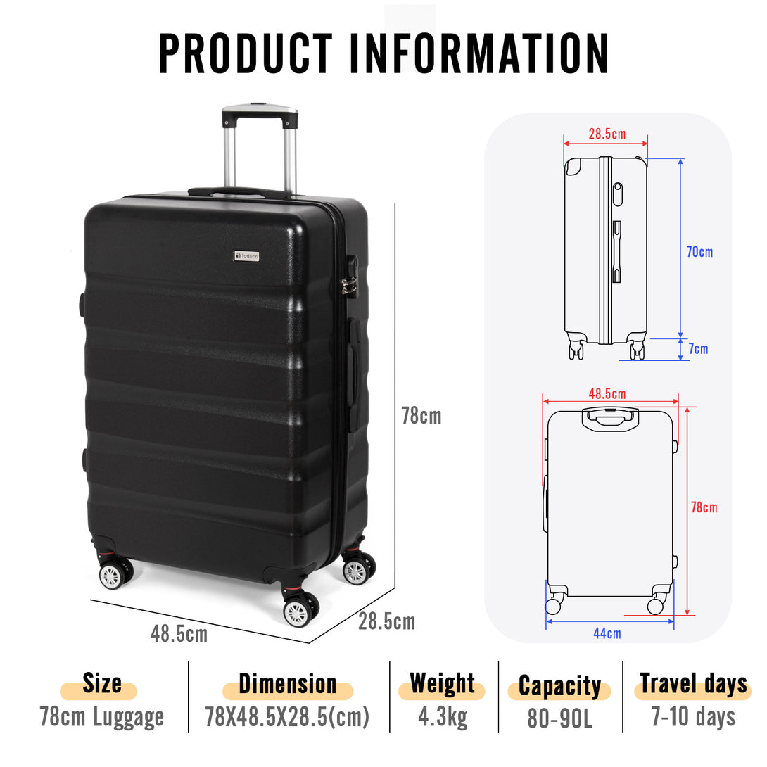 Todeco Mobile Storage Cart Black – Mobile, solid,