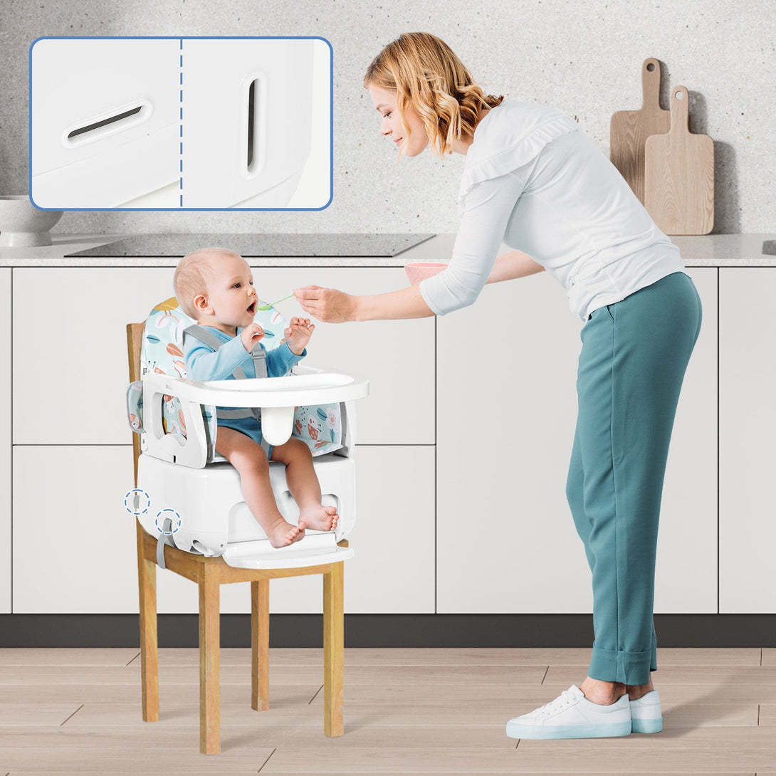 Cadeira Alta para Bebê 4 em 1