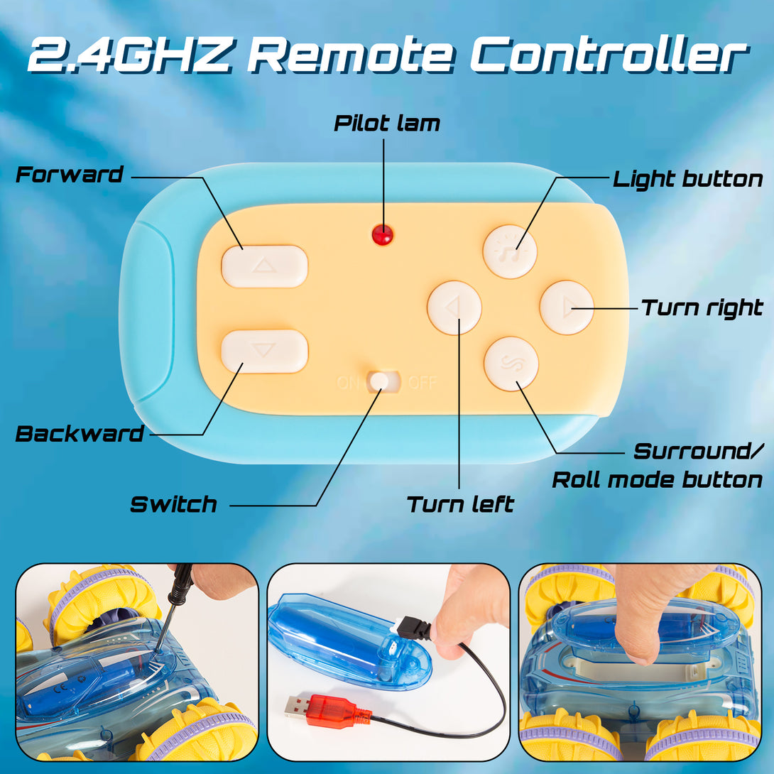Voiture acrobatique RC - Modèle 1