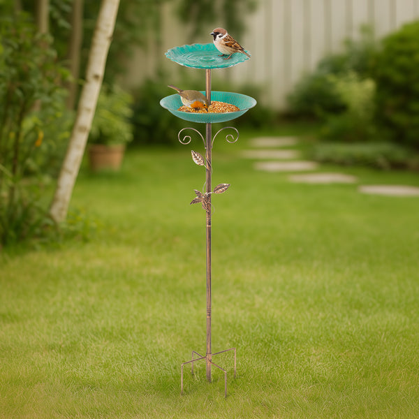 Support de bain d’oiseaux (Double couche)