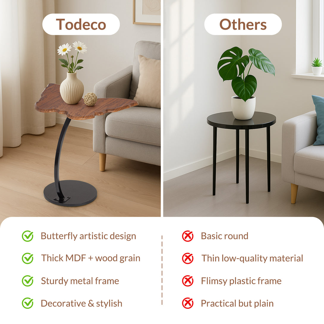 Butterfly Design Side Table