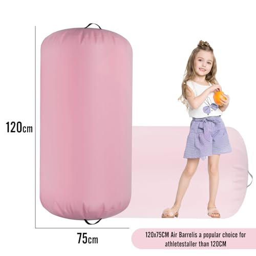 Leogreen 120cm Inflatable Air Roller Pink