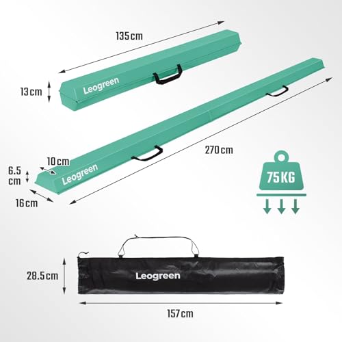 Leogreen Foldable Gymnastics Beam