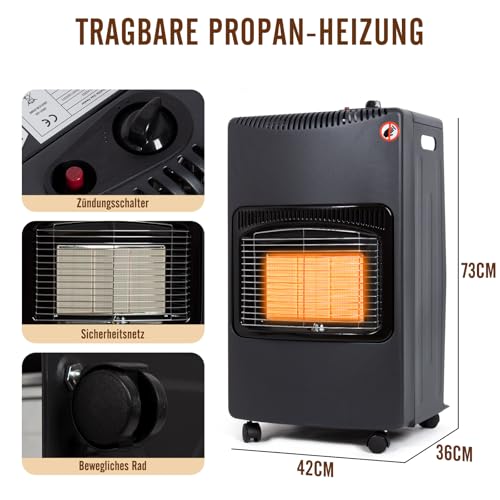 Chauffage au Gaz 4200 Watts