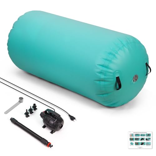Leogreen 120cm Inflatable Air Roller Green