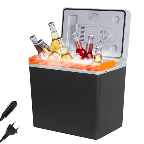 Todeco-30L-Portable-Electric-Cool-Box-for-Cooling-and-Keeping-Warm-12V-and-230V-Mini-Fridge-ECO-Mode-for-Car-Truck-Boat-Motorhome-and-Power-Socket