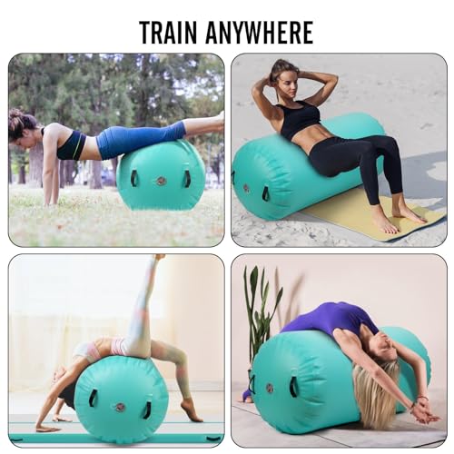 Leogreen 120cm Inflatable Air Roller Green