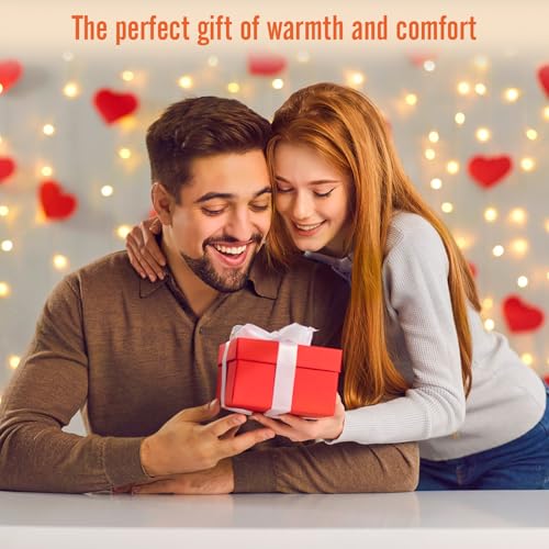 Todeco Heated Socks for Men and Women 5000 mAh Rechargeable Electric Heated Socks with 3 Temperature Levels, for Skiing, Hunting, Hiking