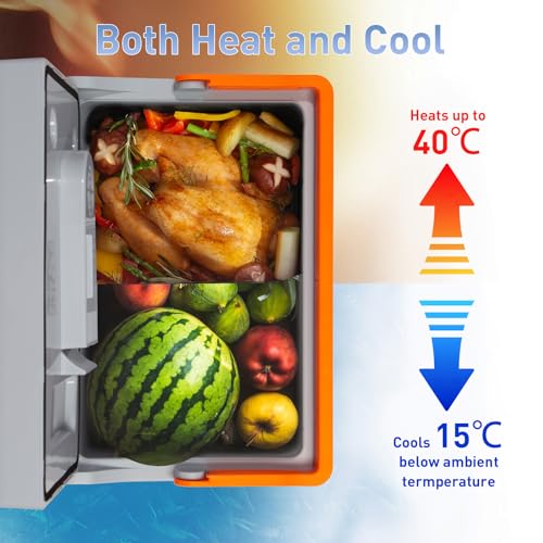 Todeco-30L-Portable-Electric-Cool-Box-for-Cooling-and-Keeping-Warm-12V-and-230V-Mini-Fridge-ECO-Mode-for-Car-Truck-Boat-Motorhome-and-Power-Socket