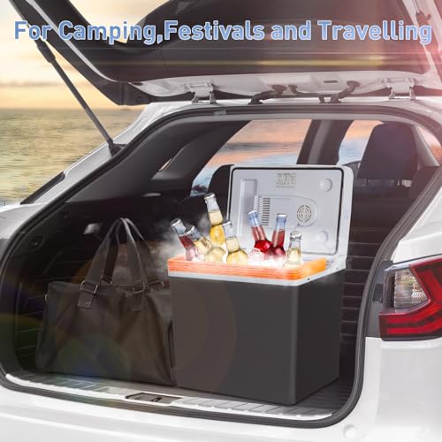 Todeco-30L-Portable-Electric-Cool-Box-for-Cooling-and-Keeping-Warm-12V-and-230V-Mini-Fridge-ECO-Mode-for-Car-Truck-Boat-Motorhome-and-Power-Socket