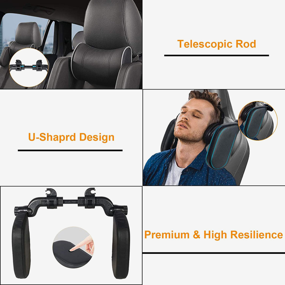 Todeco-Car-Head-Rest-180-Adjustable-Car-Headrest-Pillow-Set-of-Side-Head-Support-and-Neck-Pillows-for-Auto-Ideal-for-Car-Travel-Adults-Children-Adjustable-Bar-Black