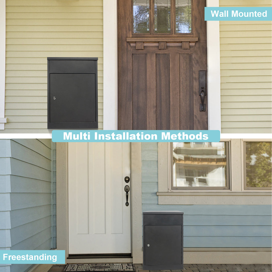 Parcel-Box-for-Letters-and-Parcels-with-2-Keys-Package-Box-Mailbox-Suitable-for-Home-Apartment-School-Office-58x44-5x35cm