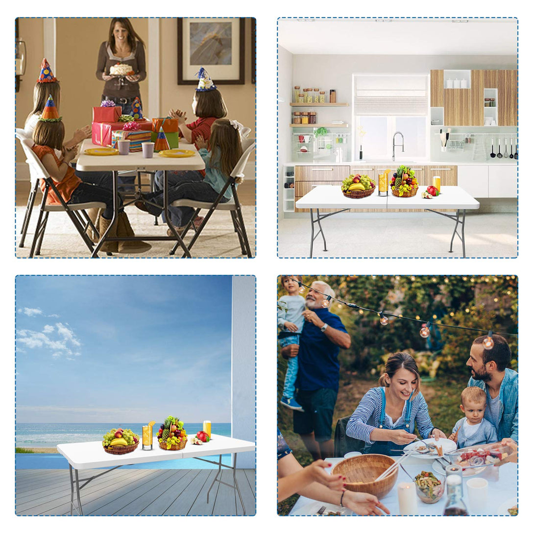 Transportable-Folding-Table-180-x-74-cm-Robust-Plastic-Table-White-Foldable-in-half-Material-HDPE